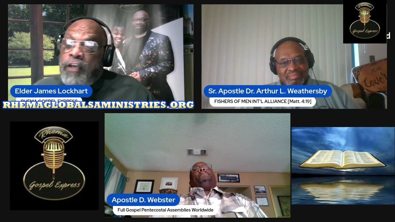 ELDER JAMES LOCKHART - KINGDOM MINDED BELIVERS OUTREACH WITH APOSTLE A WEATHERBY APOSTLE D. WEBSTER